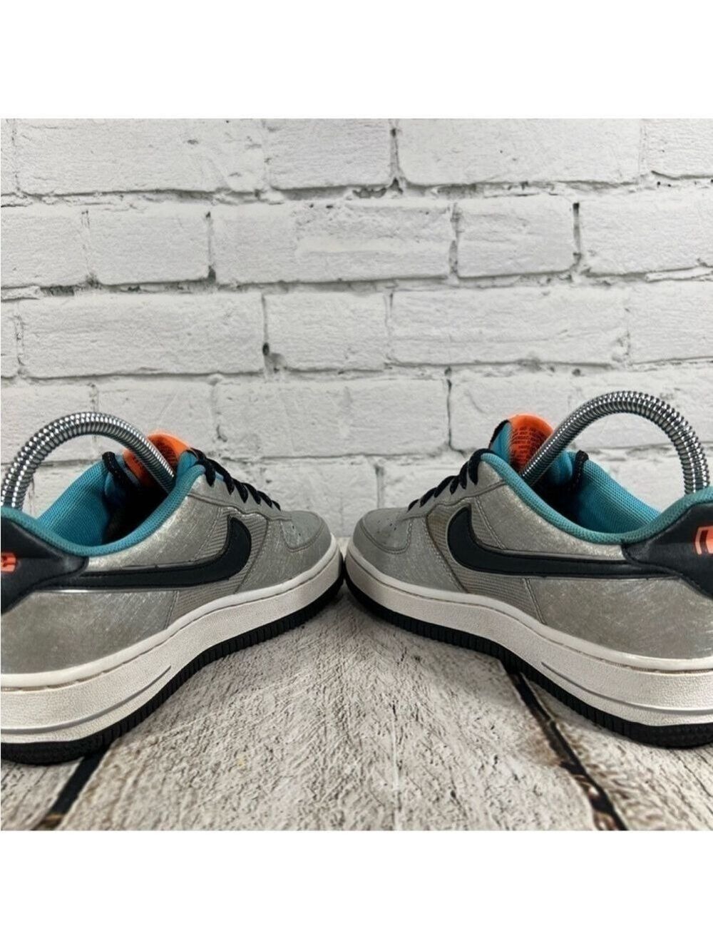 Nike Air Force 1 Low Sky 'Space to Dream' Sneaker Size 4 Y - Picture 6 of 9